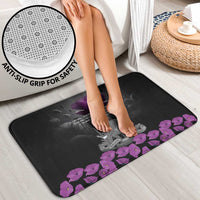 ANZAC Day Remembrance Bathroom Set Purple Poppy We Will Remember Them LT9 - Polynesian Pride