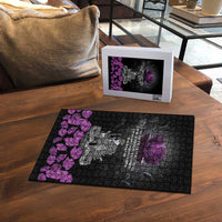 ANZAC Day Remembrance Puzzle Purple Poppy We Will Remember Them