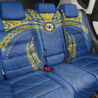 Oceania Football Solomon Kings Back Car Seat Cover Polynesian Tribal Pattern LT9 - Polynesian Pride