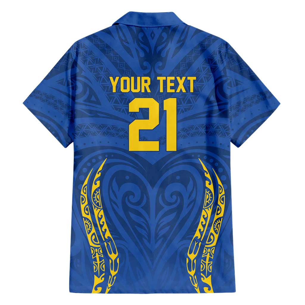 Custom Oceania Football Solomon Kings Family Matching Long Sleeve Bodycon Dress and Hawaiian Shirt Polynesian Tribal Pattern LT9 - Polynesian Pride