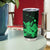 Green Hawaiian Hibiscus Shaka Sign Tumbler Cup