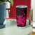 Pink Hawaiian Hibiscus Shaka Sign Tumbler Cup