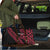 All Black Maori Tribal Tattoo Personalised Travel Bag Classic Red Polynesian Style - Polynesian Pride
