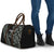 All Black Maori Tribal Tattoo Personalised Travel Bag Moss Green Polynesian Style - Polynesian Pride