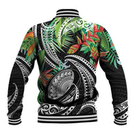Polynesian Pacific Rugby Tribal Baseball Jacket Tropical Vibe