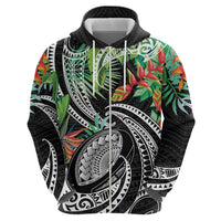 Polynesian Pacific Rugby Tribal Hoodie Tropical Vibe