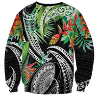 Polynesian Pacific Rugby Tribal Sweatshirt Tropical Vibe