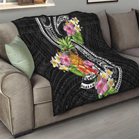 Hau'oli Makahiki Hou Quilt Aloha Pineapple Tropical Vibe LT9 - Polynesian Pride