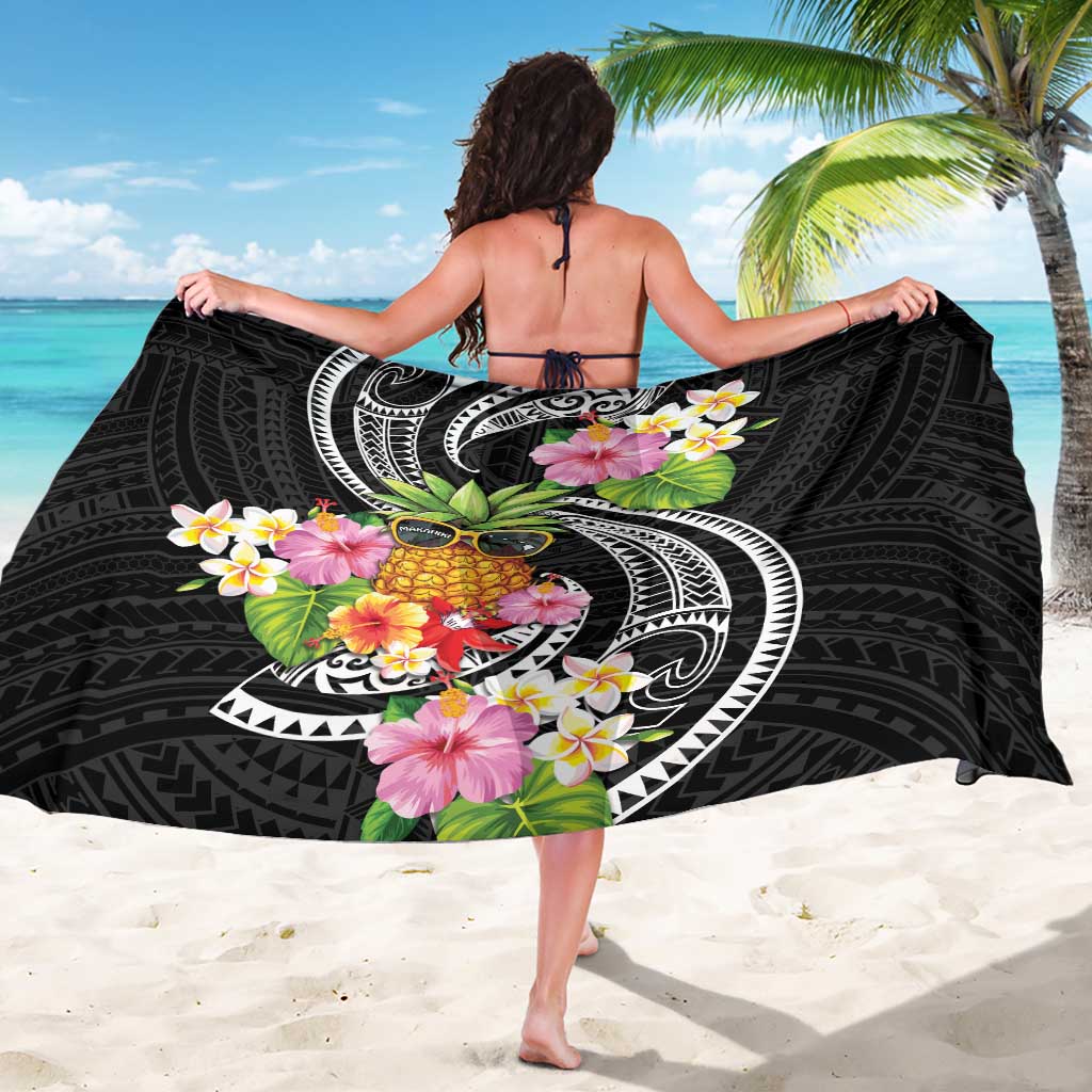 Hau'oli Makahiki Hou Sarong Aloha Pineapple Tropical Vibe