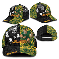 Personalised New Zealand vs South Africa Classic Cap Rugby Rivalry Two Nations One Battle