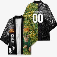 Custom New Zealand vs South Africa Kimono Rugby Rivalry Two Nations One Battle