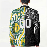 Custom Australia vs New Zealand Blazer Rugby Rivalry Two Nations One Battle