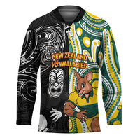 Custom Australia vs New Zealand Hockey Jersey Rugby Rivalry Two Nations One Battle