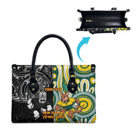 Custom Australia vs New Zealand Leather Bag Rugby Rivalry Two Nations One Battle