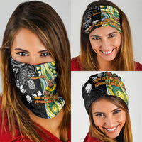 Custom Australia vs New Zealand Neck Gaiter Rugby Rivalry Two Nations One Battle