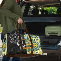 Custom Australia vs New Zealand Travel Bag Rugby Rivalry Two Nations One Battle