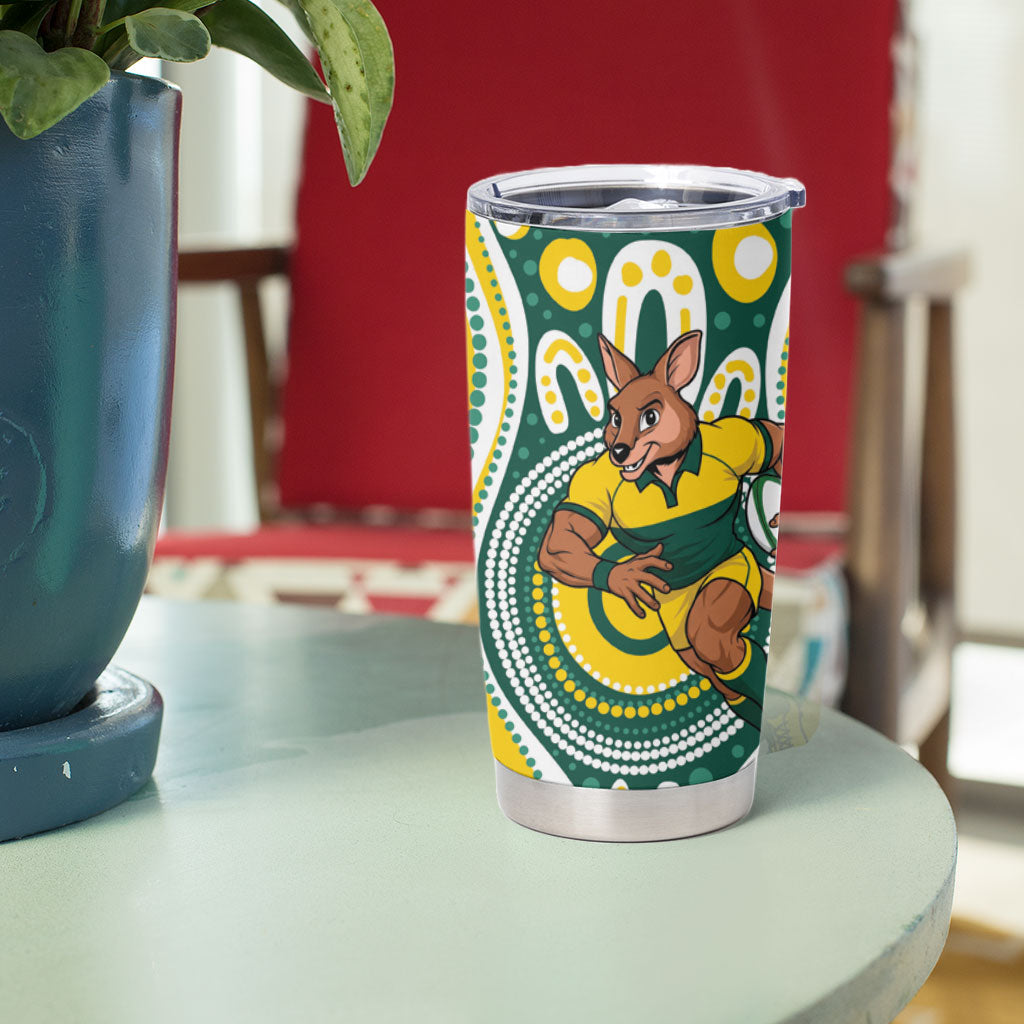 Australia vs New Zealand Tumbler Cup Rugby Rivalry Two Nations One Battle