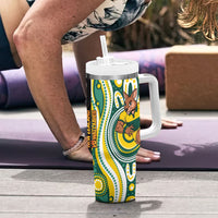 Australia vs New Zealand Tumbler With Handle Rugby Rivalry Two Nations One Battle