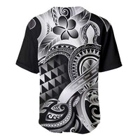 Aloha Black Tribal Honu Tattoo Baseball Jersey LT9 - Polynesian Pride