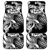 Aloha Black Tribal Honu Tattoo Car Mats LT9 - Polynesian Pride
