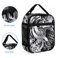 Aloha Black Tribal Honu Tattoo Lunch Bag LT9 - Polynesian Pride