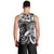 Aloha Black Tribal Honu Tattoo Men Tank Top