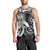 Aloha Black Tribal Honu Tattoo Men Tank Top