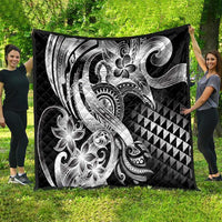 Aloha Black Tribal Honu Tattoo Quilt LT9 - Polynesian Pride