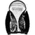 Aloha Black Tribal Honu Tattoo Sherpa Hoodie