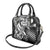 Aloha Black Tribal Honu Tattoo Shoulder Handbag