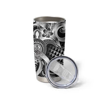 Aloha Black Tribal Honu Tattoo Tumbler Cup LT9 - Polynesian Pride