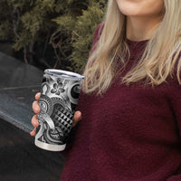 Aloha Black Tribal Honu Tattoo Tumbler Cup LT9 - Polynesian Pride