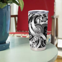 Aloha Black Tribal Honu Tattoo Tumbler Cup LT9 - Polynesian Pride