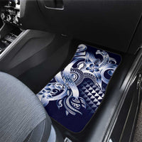 Aloha Blue Tribal Honu Tattoo Car Mats LT9 - Polynesian Pride