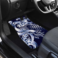 Aloha Blue Tribal Honu Tattoo Car Mats LT9 - Polynesian Pride