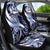 Aloha Blue Tribal Honu Tattoo Car Seat Cover