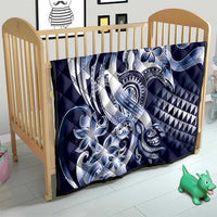 Aloha Blue Tribal Honu Tattoo Quilt LT9 - Polynesian Pride
