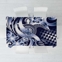 Aloha Blue Tribal Honu Tattoo Tablecloth LT9 Blue - Polynesian Pride