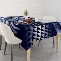 Aloha Blue Tribal Honu Tattoo Tablecloth LT9 - Polynesian Pride