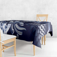 Aloha Blue Tribal Honu Tattoo Tablecloth LT9 - Polynesian Pride
