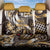 Aloha Gold Tribal Honu Tattoo Back Car Seat Cover