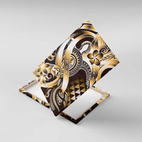 Aloha Gold Tribal Honu Tattoo Canvas Wall Art