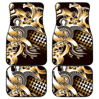 Aloha Gold Tribal Honu Tattoo Car Mats LT9 - Polynesian Pride