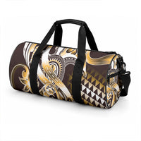 Aloha Gold Tribal Honu Tattoo Duffle Bag LT9 - Polynesian Pride