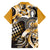 Aloha Gold Tribal Honu Tattoo Hawaiian Shirt