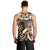 Aloha Gold Tribal Honu Tattoo Men Tank Top