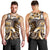 Aloha Gold Tribal Honu Tattoo Men Tank Top