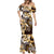 Aloha Gold Tribal Honu Tattoo Mermaid Dress