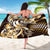 Aloha Gold Tribal Honu Tattoo Sarong