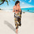 Aloha Gold Tribal Honu Tattoo Sarong